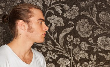 Portrait Of Pensive Young Man 